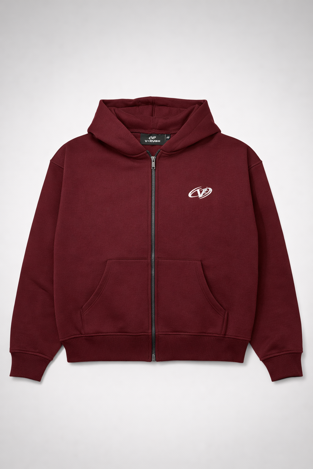 V ZIPPER HODDIE