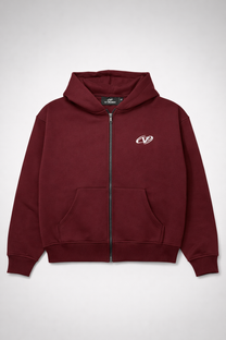 V ZIPPER HODDIE