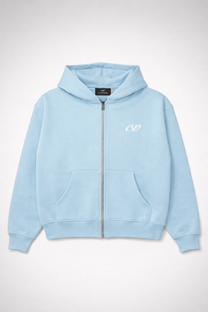 V ZIPPER HODDIE