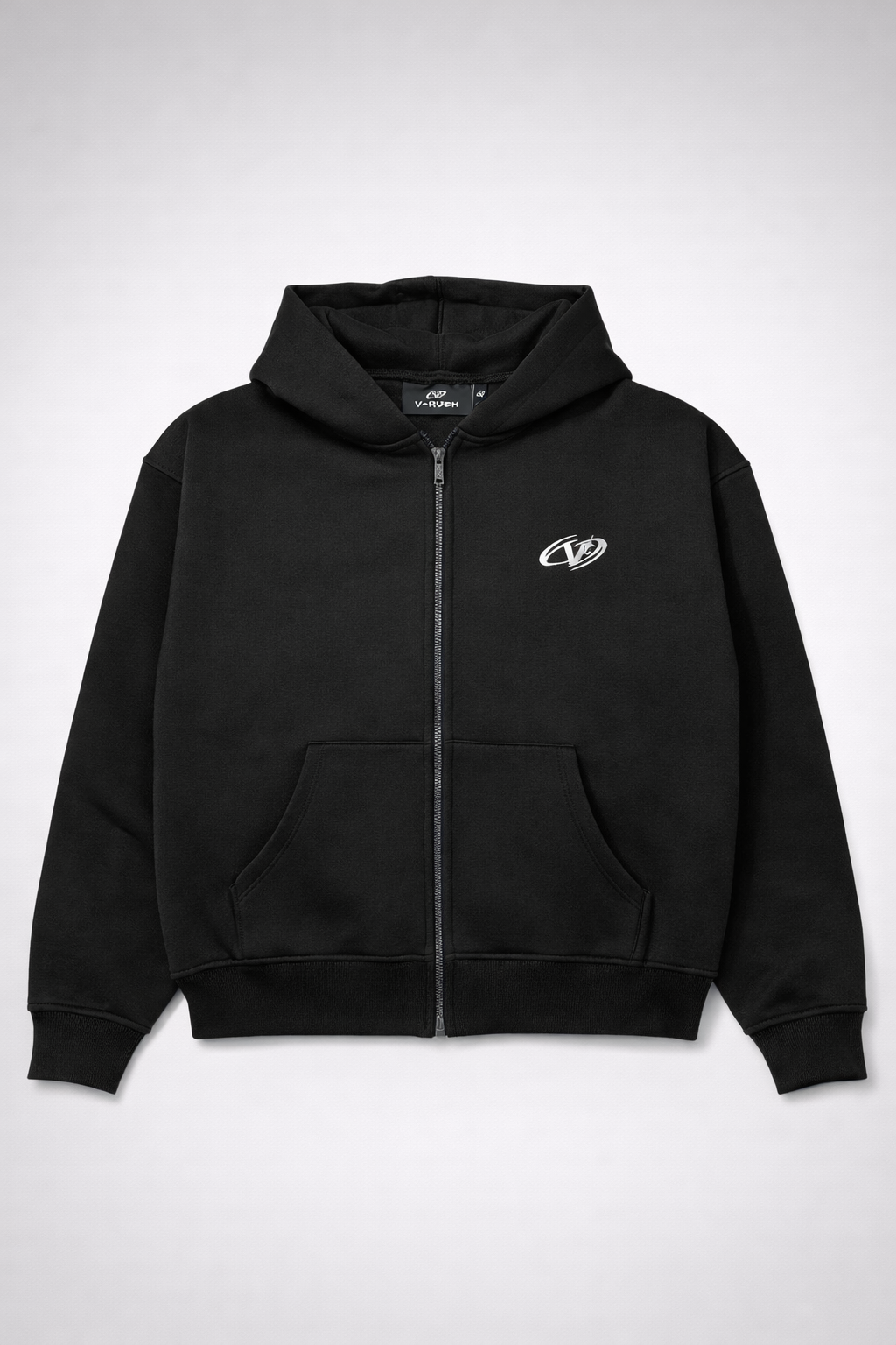 V ZIPPER HODDIE