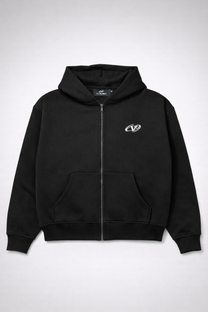 V ZIPPER HODDIE
