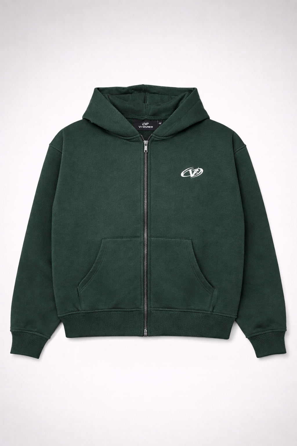V ZIPPER HODDIE