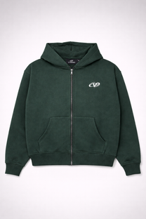 V ZIPPER HODDIE